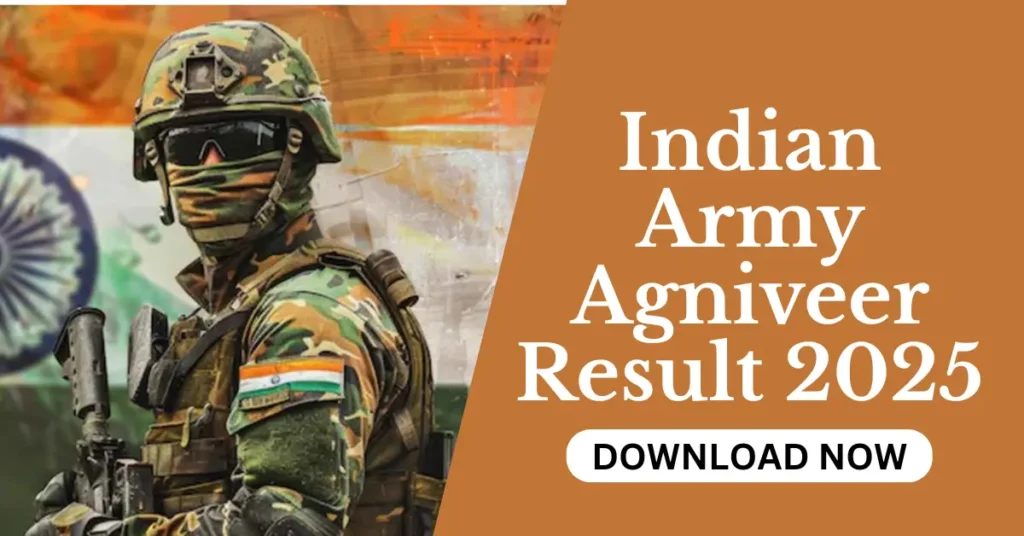 Indian Army Agniveer Result 2025